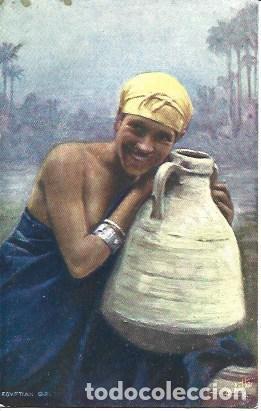 Postcards: POSTAL A2759: Mujer de Egipto con cantaro