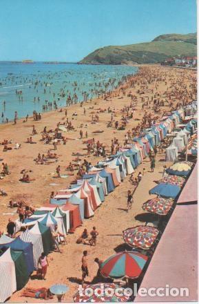 Postales: Postal E06351: La Playa.Zarauz - Varios - Foto 1