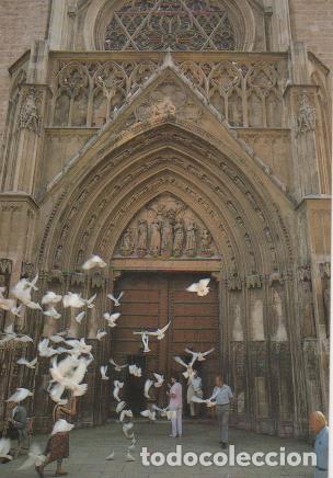 Postkarten: Postal E06324: Puerta de los Ap&oacute;stoles. Catedral. Valencia - Varios