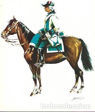 Postales: POSTAL A2480: Soldado del Regimiento de Montesa