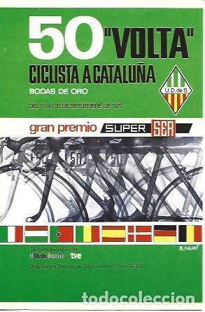 Postcards: POSTAL A2433: 50 Volta Ciclista a Catalunya 1970