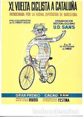 Postales: POSTAL A2423: Gran Premio Cacao Ram Volta a Catalunya 1960