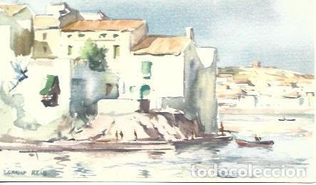 Cartoline: POSTAL A2544: La Punta del Baluart en Cadaques, por Ramon Reig - NULL