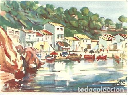 Cartoline: POSTAL A2569: Sa Riera de Begur, por Ramon Reig - NULL