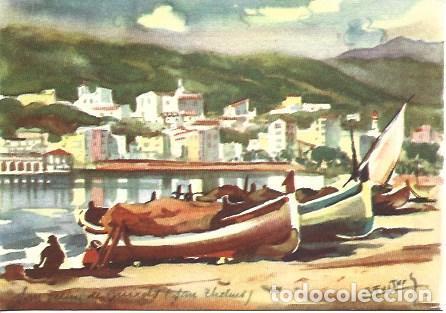 Postkarten: POSTAL A2578: San Telmo en Sant Feliu de Guixols, por Ramon Reig
