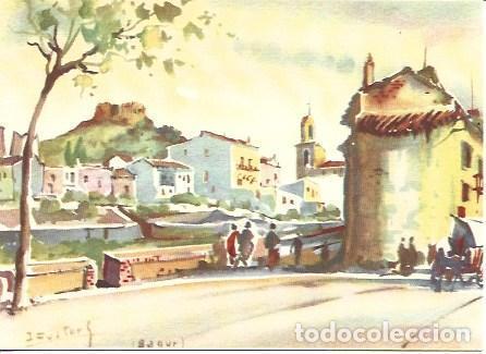 Postcards: POSTAL A2568: Vista parcial de Begur, por Ramon Reig - NULL