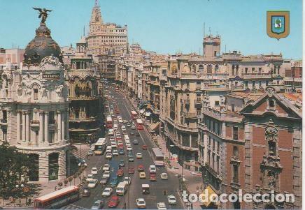 Postcards: Postal E06195: La Gran Via. Madrid - Varios