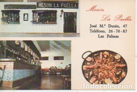 Postkarten: Postal E06537: Mes&oacute;n la Paella. Las Palmas de Gran Canaria - Varios
