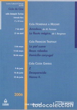 Cartoline: POSTAL PV02093: Publicidad Centro Cultural El Monte Sevilla temp. 2006 - NULL