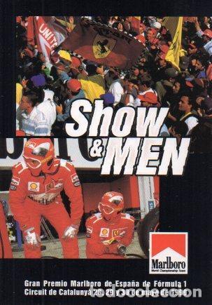 Postales: POSTAL PV02079: Publicidad Premio Marlboro de Espa&ntilde;a Formula 1 1999 Show&Men - NULL