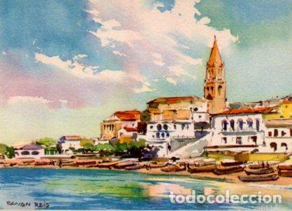 Cartoline: POSTAL PV02491: Vista general de Palamos por Ramon Reig - NULL