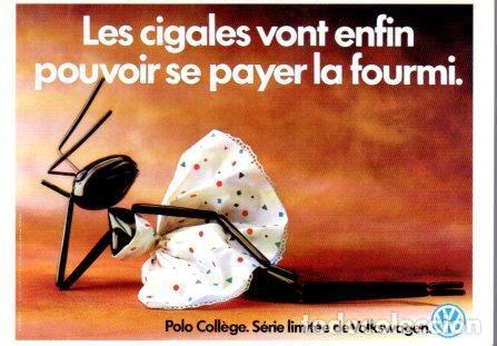Postales: POSTAL PV02374: Publicidad Volkswagen Polo College