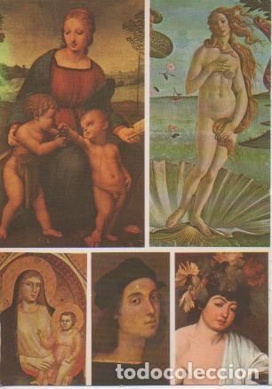 Postkarten: Postal E05807: Galleria Degli Uffizi. Firenze <acorde&oacute;n> - Varios