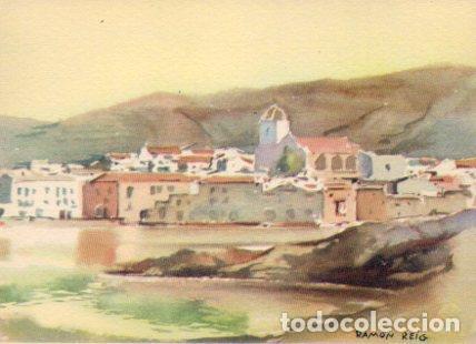 Cartoline: POSTAL PV02482: Vista general de Puerto de la Selva por Ramon Reig