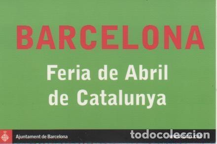 Postales: Postal E05849: Barcelona Feria de Abril de Catalunya <acorde&oacute;n> - Varios
