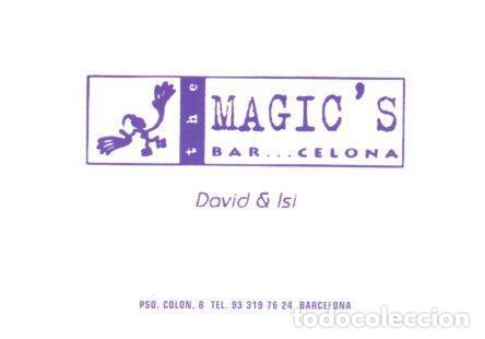 Postales: POSTAL PV02440: Publicidad Magic's Barcelona - NULL