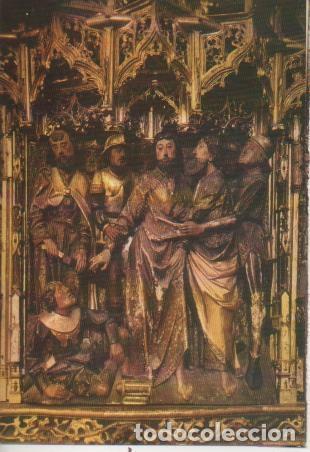 Cartoline: Postal E05864: El Prendimiento (Detalle del Retablo) Cartuja de Miraflores.Burgos <acorde&oacute;n> - Vario