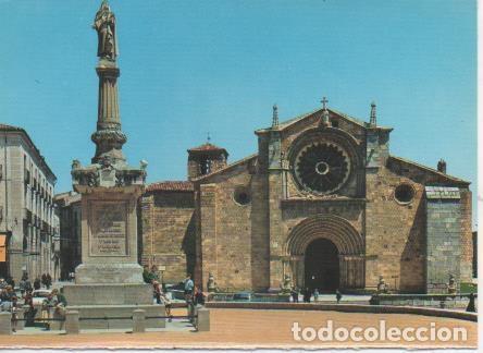 Postales: Postal E05738: Monumento a Santa Teresa de Jes&uacute;s. Avila <acorde&oacute;n> - Varios