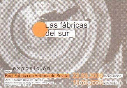 Postkarten: POSTAL PV01623: Publicidad Exposicion Las fabricas del Sur en Sevilla - NULL
