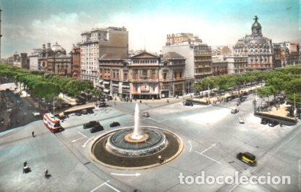 Cartoline: POSTAL PV01504: Paseo de Gracia - Avenida Jose Antonio en Barcelona - NULL