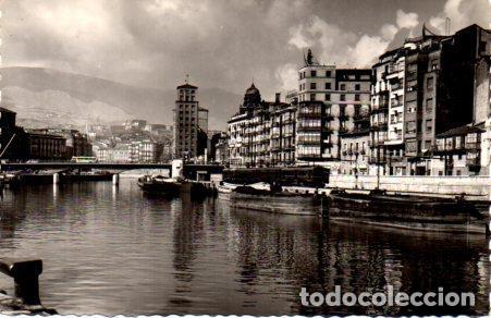 Postales: POSTAL PV01520: Ria y Muelle de Ripa, Bilbao - Foto 1
