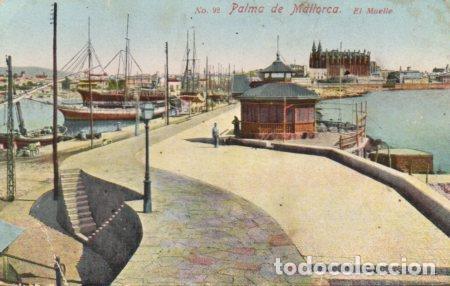 Postales: POSTAL PV03096: Palma de Mallorca, El Muelle