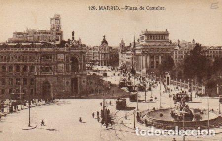 Postales: POSTAL PV03085: Plaza de Castelar en Madrid - Foto 1