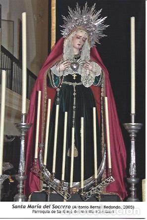Postales: POSTAL A1257: Santa Maria del Socorro. Parroquia de Santiago de Montilla, Cordoba