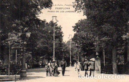 Postcards: POSTAL PV03146: Paseo de los Jardines en Pamplona - NULL