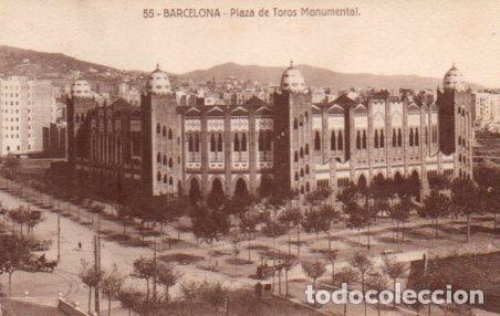 Postales: POSTAL PV03017: Plaza de toros Monumental en Barcelona - NULL