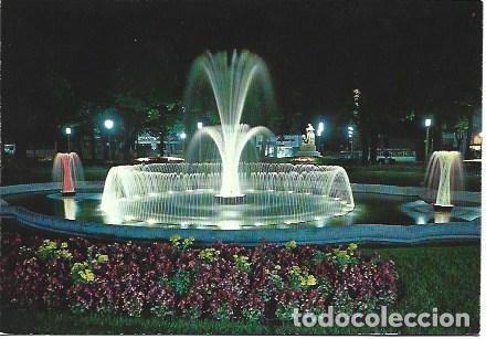 Postales: POSTAL L00482: Fuente de la plaza Victor Hugo de Grenoble, Francia