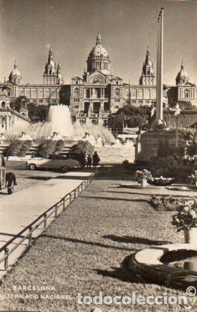 Cartes Postales: POSTAL PV03323: Vista Palacio Nacional en Barcelona - NULL