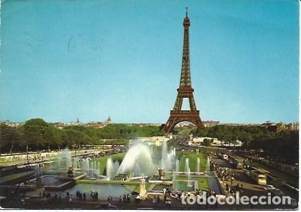 Postales: POSTAL L00523: Panoramica de la Torre Eiffel de Paris - Foto 1