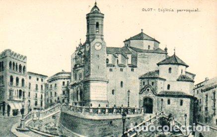 Postkarten: POSTAL PV03225: Esglesia parroquial a Olot - NULL