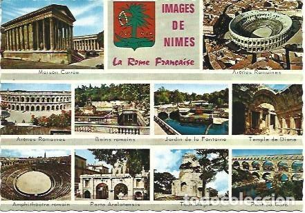 Cartes Postales: POSTAL L00407: Vistas varias de Nimes, Francia - NULL