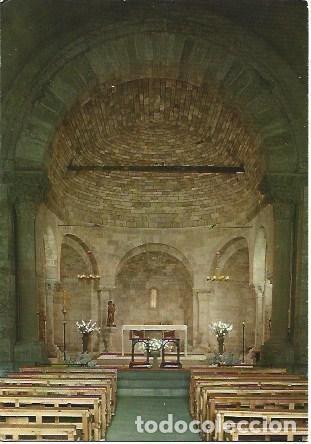 Cartoline: POSTAL L00644: Interior de la iglesia de Porqueres, Girona