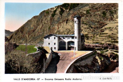 Cartoline: POSTAL PV02672: Emissora Radio Andorra, Encamp - NULL