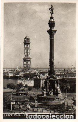 Postcards: POSTAL PV02609: Monumento a Colon, Barcelona - NULL