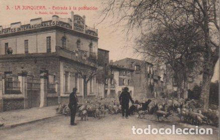 Postales: POSTAL PV02872: La Junquera entrada a la poblacion - Foto 1