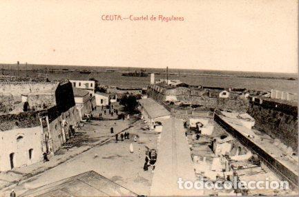 Postales: POSTAL PV02889: Ceuta. Cuartel de Regulares - Foto 1