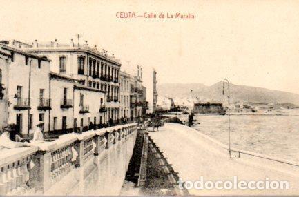 Postales: POSTAL PV02893: Ceuta. Calle de la Muralla - Foto 1