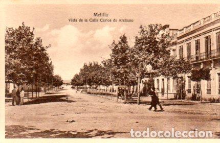Postales: POSTAL PV02857: Melilla vista de la Calle Carlos de Arellano - NULL