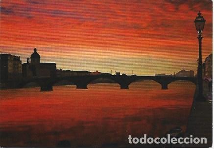 Cartoline: POSTAL L00008: Anochecer en Arno, Florencia