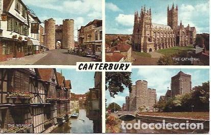 Postkarten: POSTAL L00225: Vistas de Canterbury - NULL