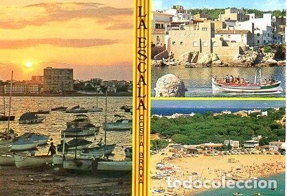 Postales: POSTAL PV00269: Vistas varias de La Escala