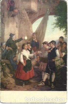 Postales: POSTAL A3016: El presente, por V. Dominguez - Foto 1