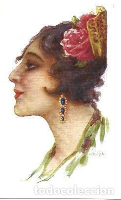 Cartoline: POSTAL A3055: Tipo espa&ntilde;ol numero 208 por Codina - NULL