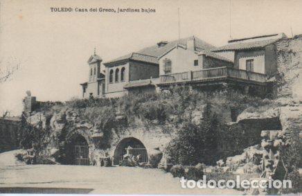 Cartoline: POSTAL PV03628: Casa del Greco jardines bajos en Toledo - NULL