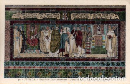 Postcards: POSTAL PV03772: Sevilla. Exposicion Ibero Americana Pabellon Real La Orden de Montesa - NULL