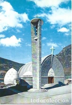 Postcards: POSTAL L01253: Iglesia de Pont de Suert, Lleida